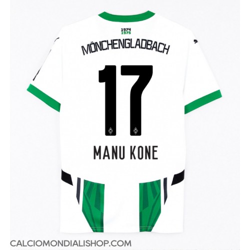 Maglie da calcio Borussia Monchengladbach Manu Kone #17 Prima Maglia 2024-25 Manica Corta